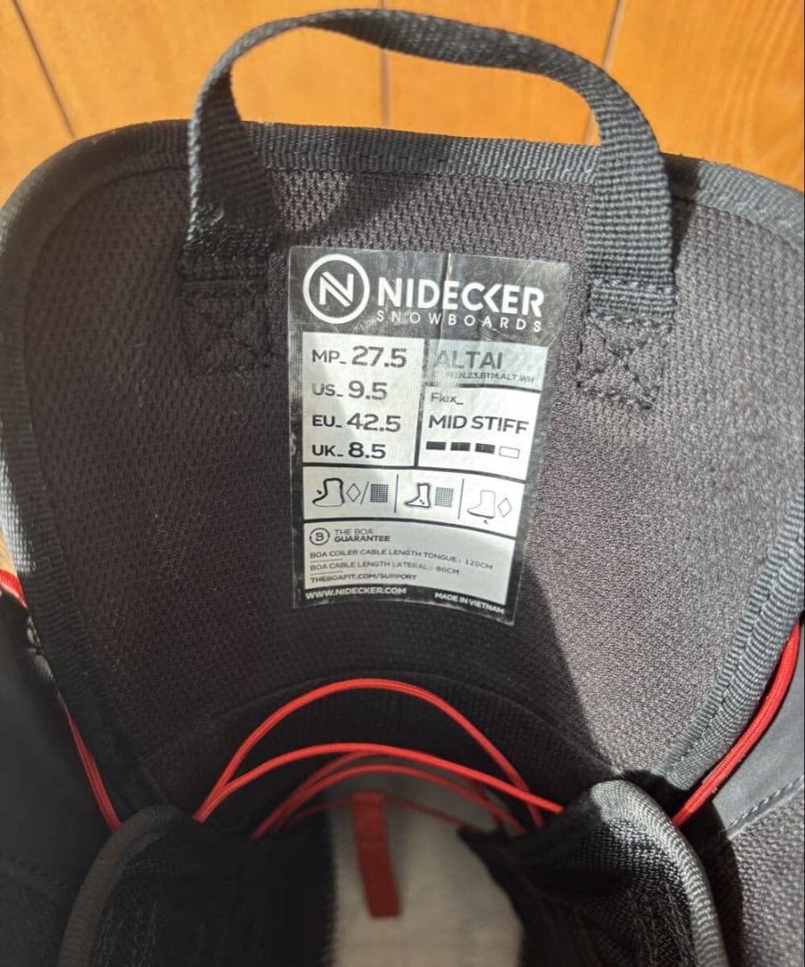 ◆23-24◆ナイデッカー アルタイ◆27.5cm◆オールラウンド◆中古品◆