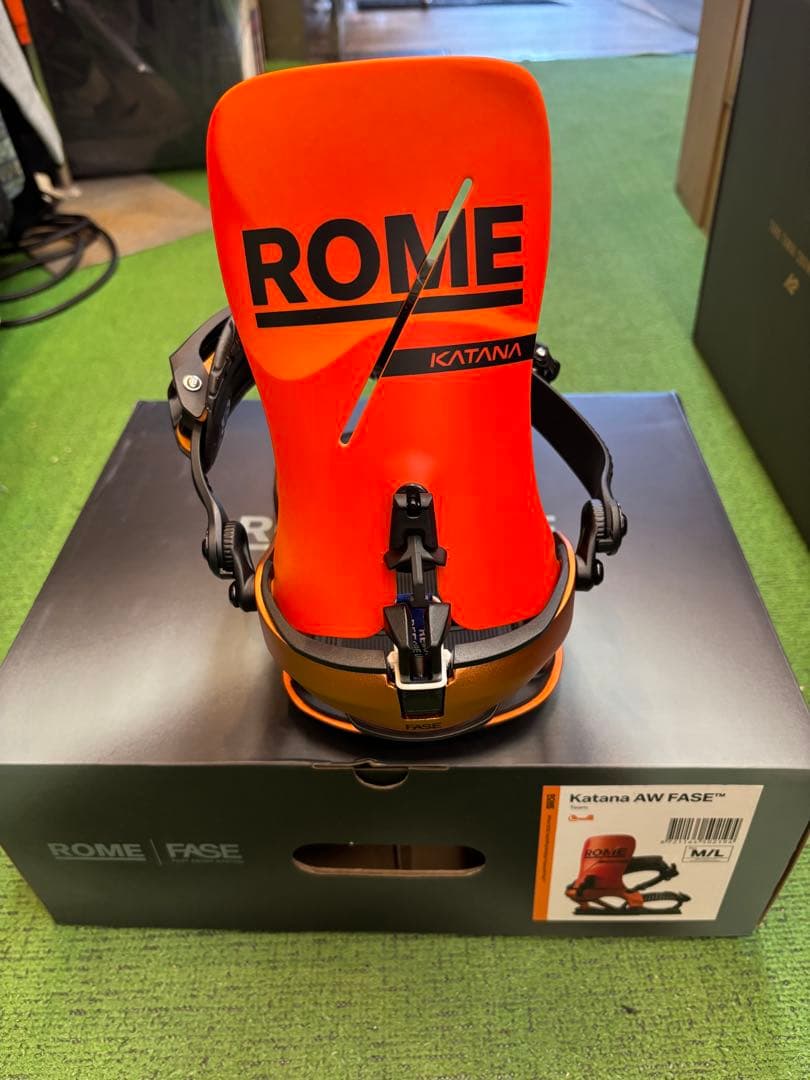 2025/26 ROME ビンディング KATANA AW FASE TEAM Katana AW FASE™ - 25/26 | Rome Snowboards 公式