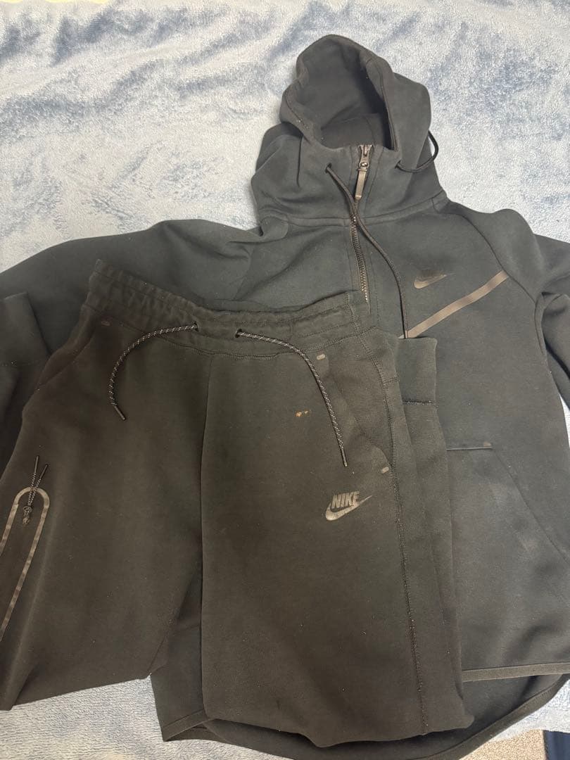 Nike テックセットアップ上M下S Nike】 Tech Fleece テックフリース上下セットアップ (Nike