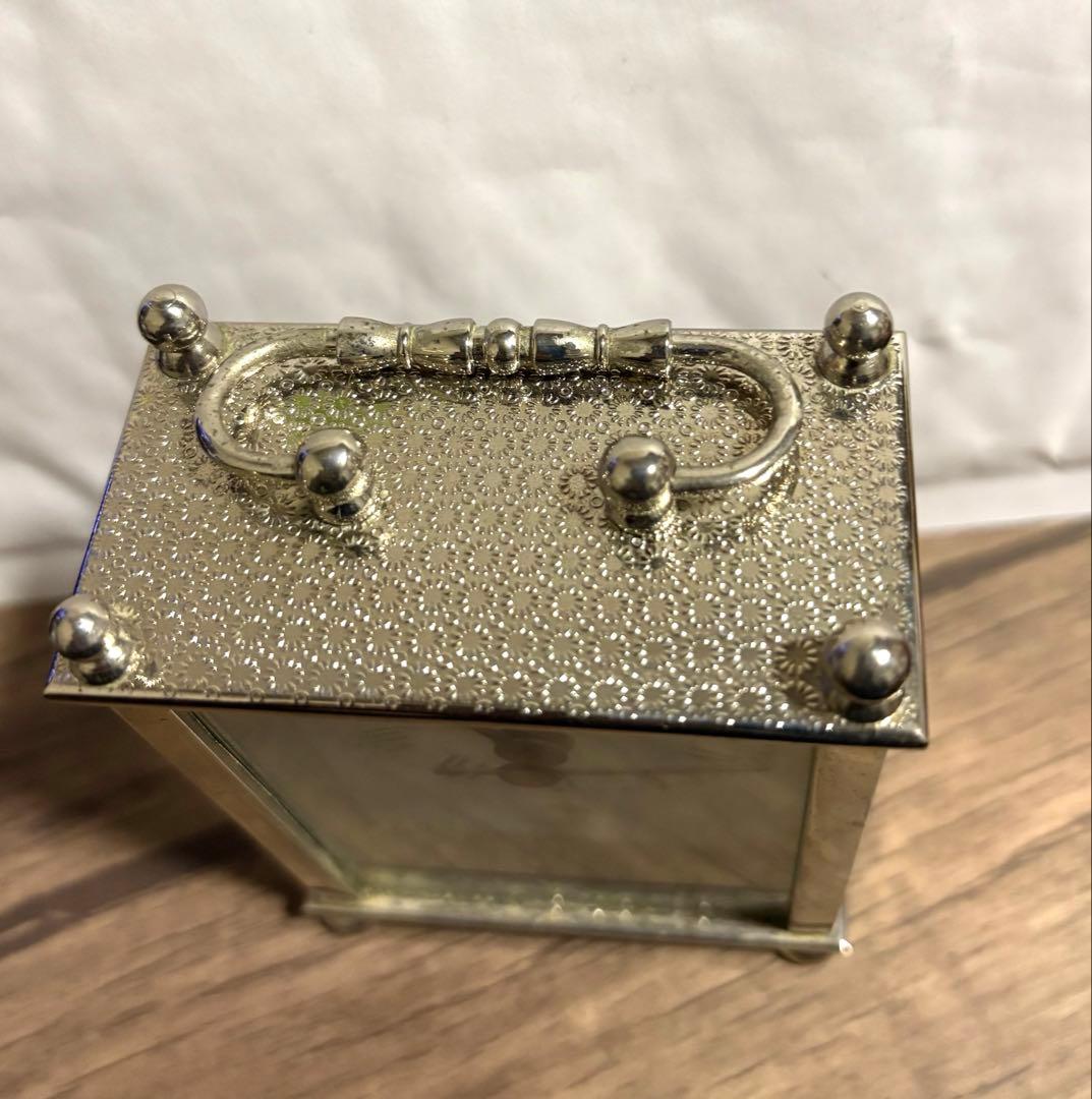 ブセナテラス テラスホテル シルバー置時計 - メルカリ