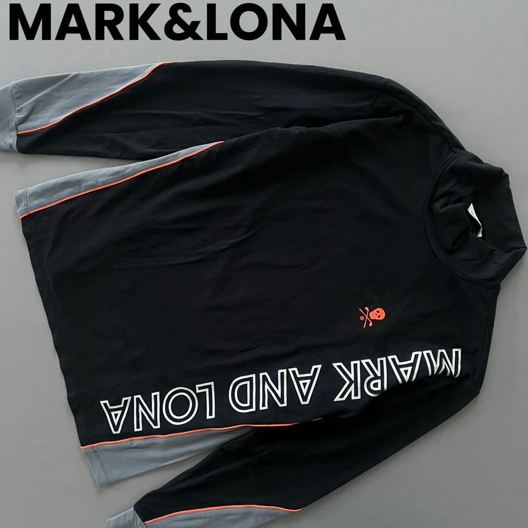 MARK&LONA マークアンドロナ　モックネック　長袖　裏起毛　ロゴ　46 M MARK&LONA（マークアンドロナ） tシャツ Gauge Essential Mock Neck