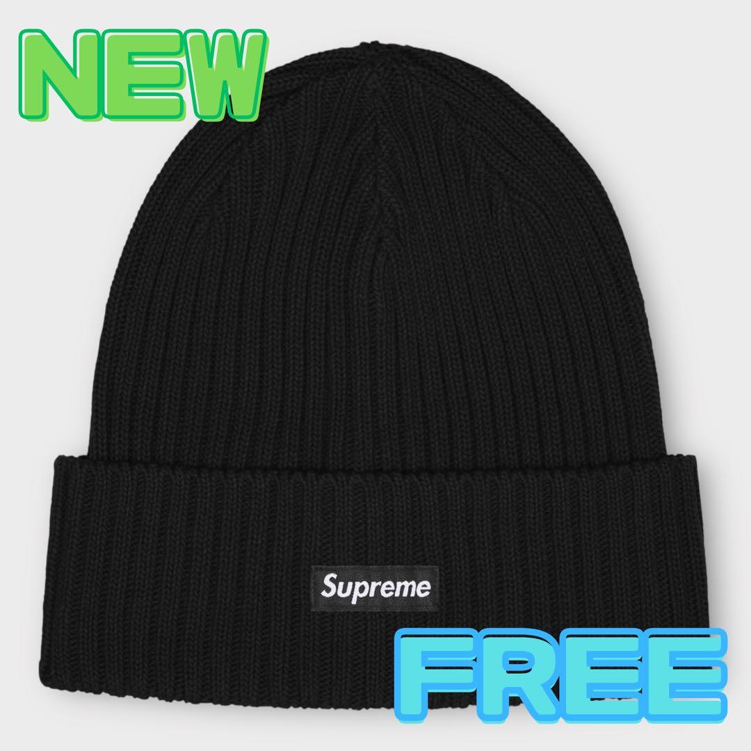 新品 Supreme 25ss Overdyd Beanie Black 未開封 Supreme Overdyed Beanie 