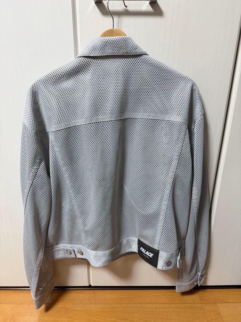 PALACE MESH TRUCKER JACKET CONCRETE GREY - メルカリ