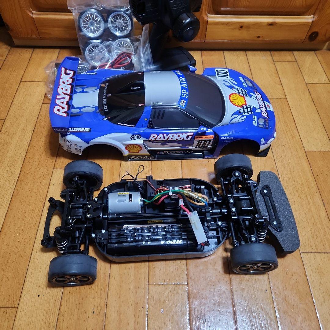 タミヤ ドリフト ラジコン フルセット TT01 レイブリック NSX ボディ
