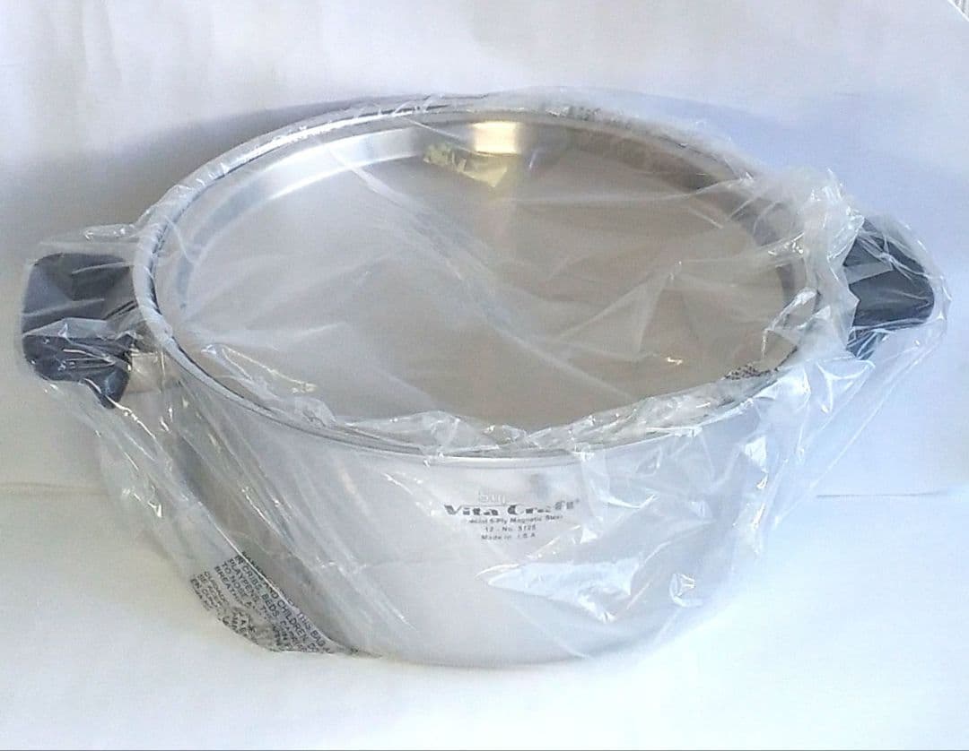 新品未使用　ビタクラフト　スーパーファイブ　5.5L　両手鍋　5125　米国製