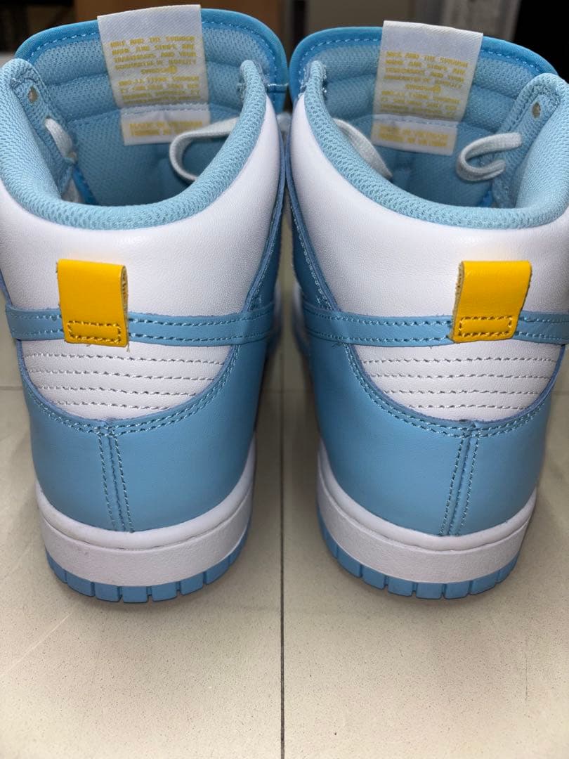 美品Nike Dunk High \"Blue Chill\"26.5cm※箱無し