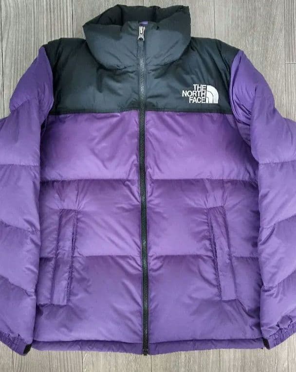 廃盤カラー！希少　ノースフェイス　ヌプシジャケット　ピークパープル　Mサイズ 中古・古着通販】THE NORTH FACE (ザ ノース フェイス) ヌプシ