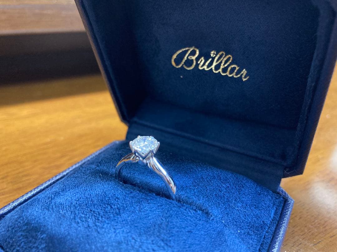 ブリジャール モアサナイト リング 指輪 1カラット ピンクサファイア