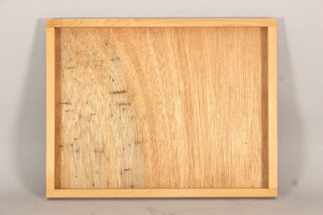 No5300 額装 倉光博之 金銘 「野尻湖」 日本画 6号 風景画 送料無料