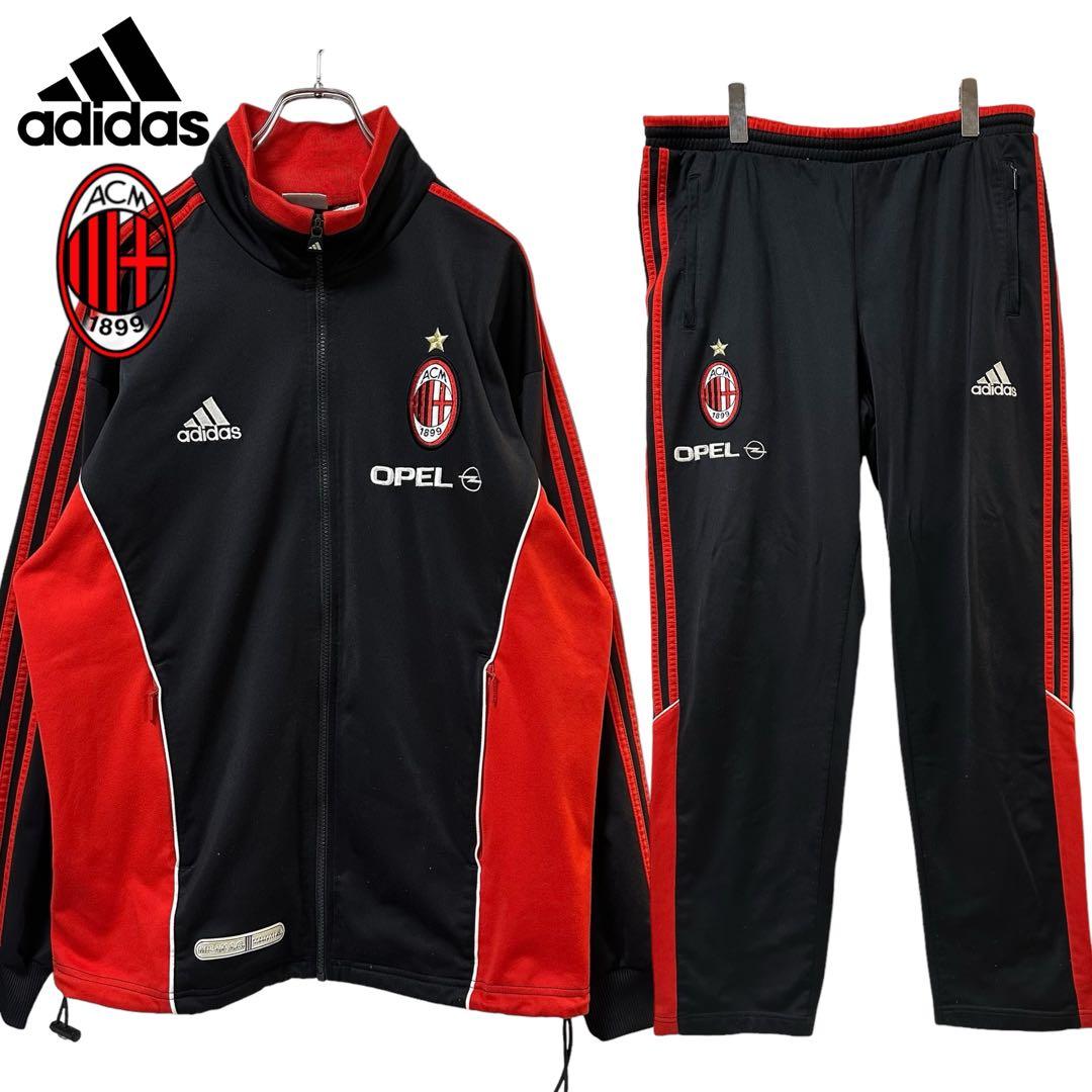 90s adidas AC MILAN アディダス ACミラン セットアップ - メルカリ