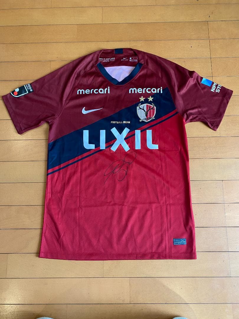 【新品】鹿島アントラーズ　サイン入りユニフォーム　内田篤人 新商品のご紹介】 2008-2009シーズン、鹿島アントラーズがJリーグ初の