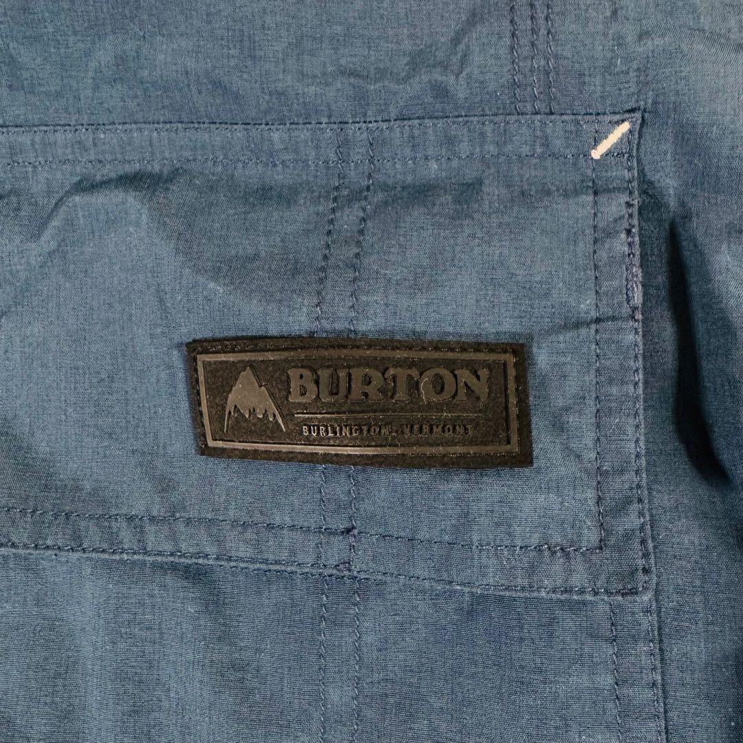 美品】BURTON ゴアテックス ZEALOUS ビブパンツ 紺 M