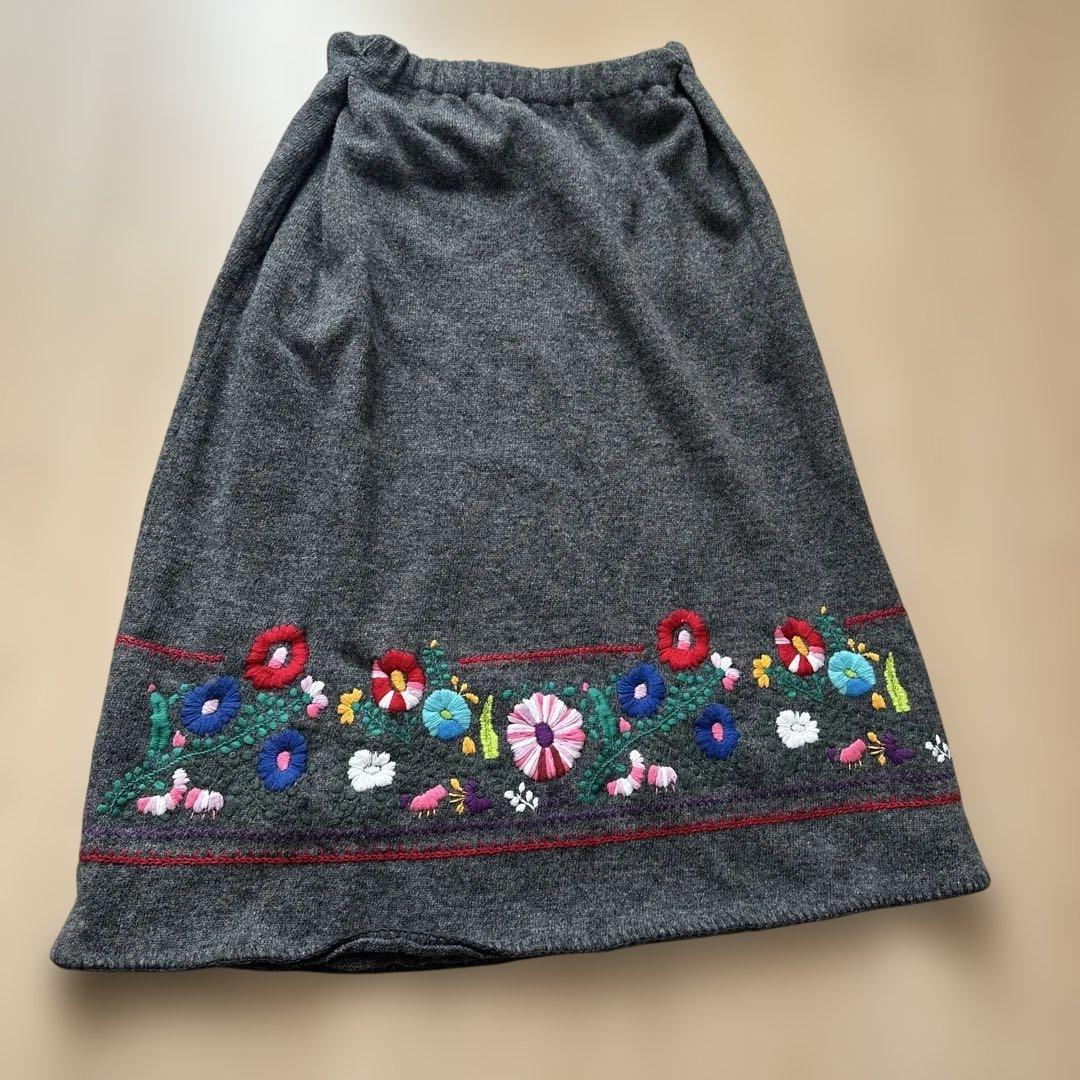 JUNYA WATANABE MAN 花柄刺繍ロングスカート - メルカリ