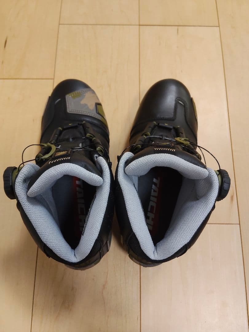 かちょ〜、TAICHI ダイヤル式バイク靴 25.5cm