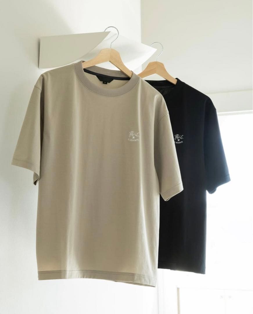 新品【イルビゾンテ×ミズノ】2025春夏/ドライクルーネックTシャツ/L