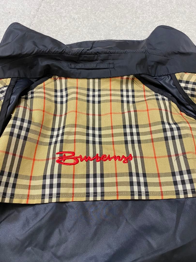 8783. BURBERRYS レインコート ノバチェック 収納袋 - メルカリ