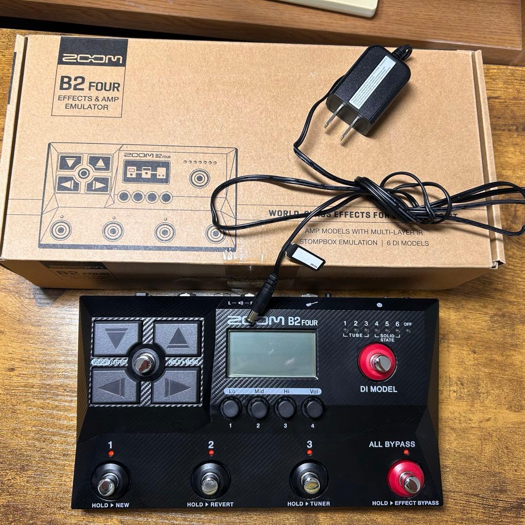 zoom B2four ベース用マルチエフェクター B2 FOUR Effects & Amp Emulator | ZOOM