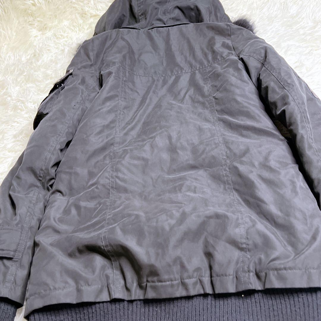 Ghost of Harlem Y2K Skull Military Coat
