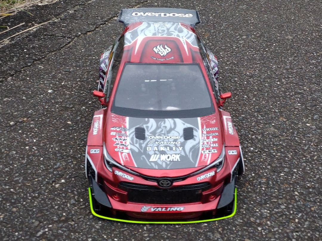 アディクション GRカローラ Weldカラー 制作済新品ラジコンボディ