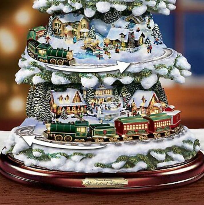 新品未使用 トーマスキンケード クリスマスツリー 卓上 ブラッド