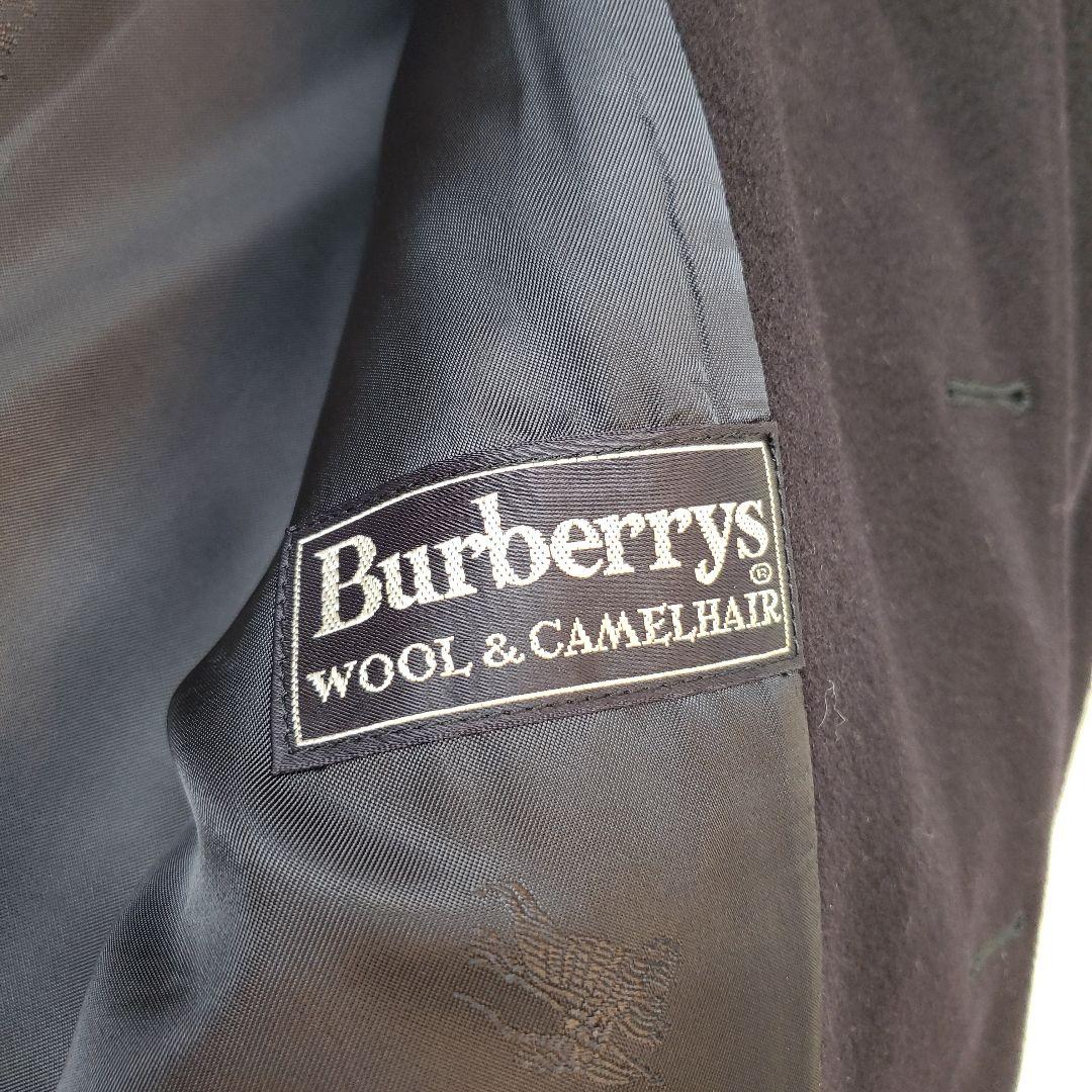 幻の逸品英国製 BURBERRY ラクダ ステンカラーコート バルマカーン