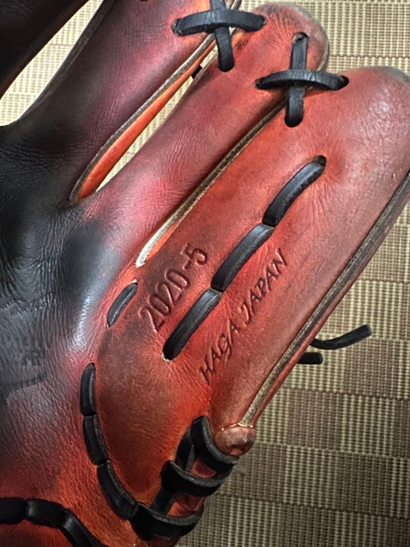 ミズノプロ硬式オーダー内野手用 HAGA JAPAN - メルカリ