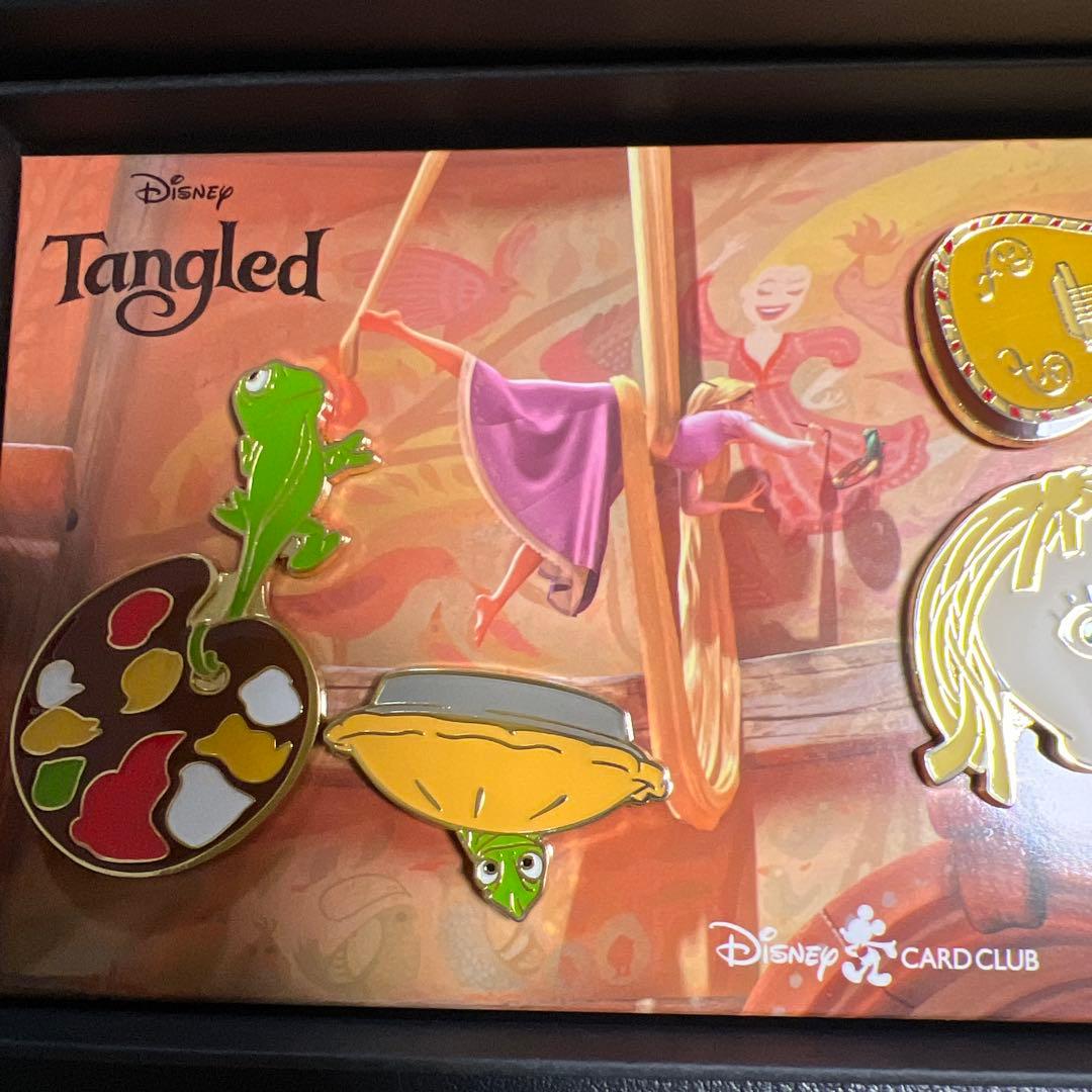 非売品 ピンバッジ ディズニー ラプンツェル ピンズ JCB パスカル