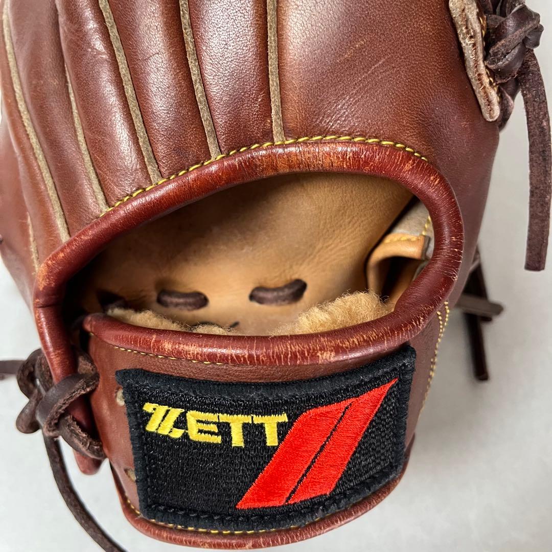 80~90年代】ZETT 硬式グローブ 外野用 N11068874 最 安値 で