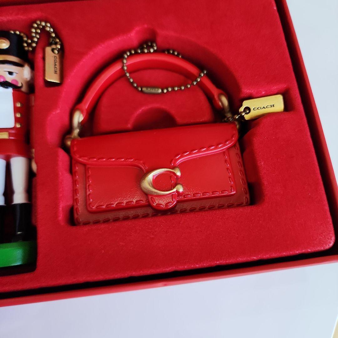 新品未使用】コーチ COACH クリスマスオーナメント チャーム