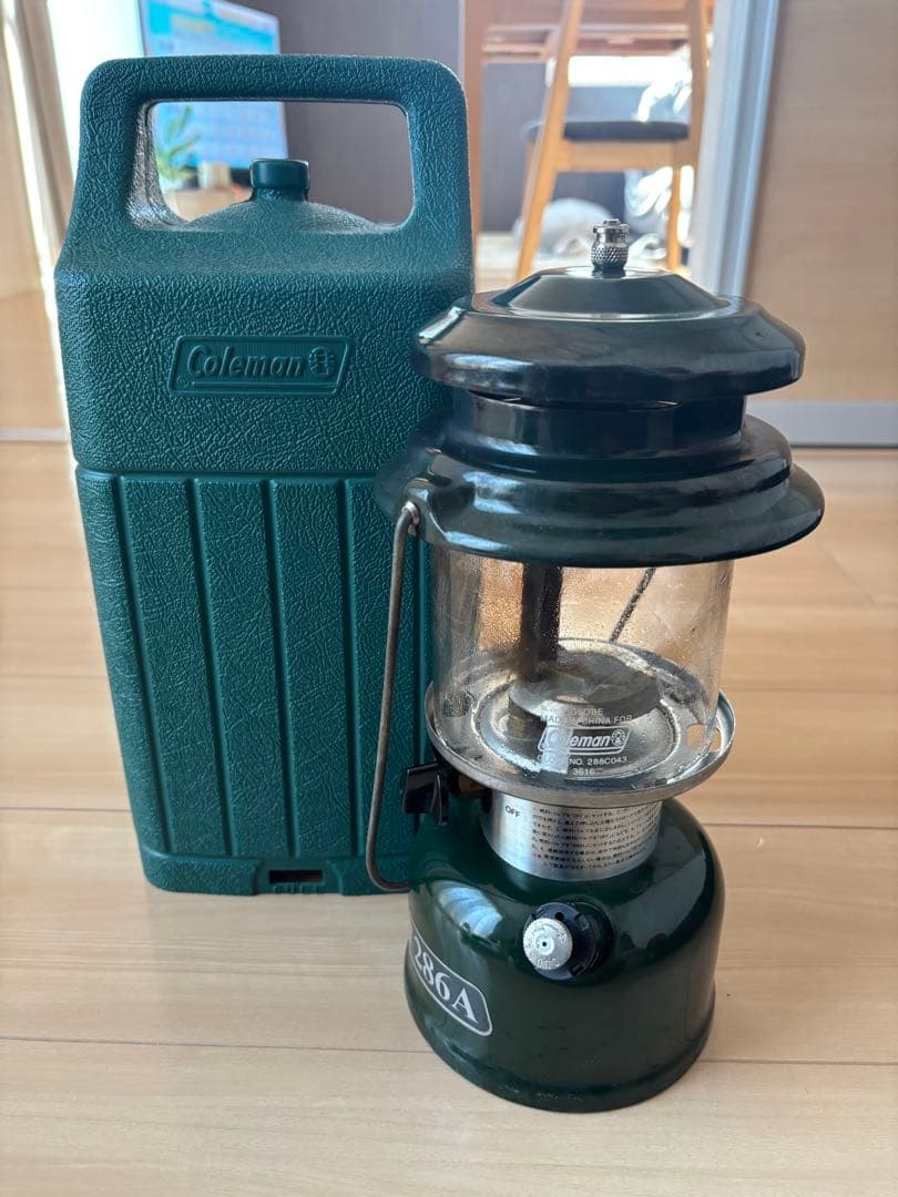 Coleman ランタン 286A ホワイトガソリン コールマン ワンマントルランタン 286A Coleman ランタン ホワイト