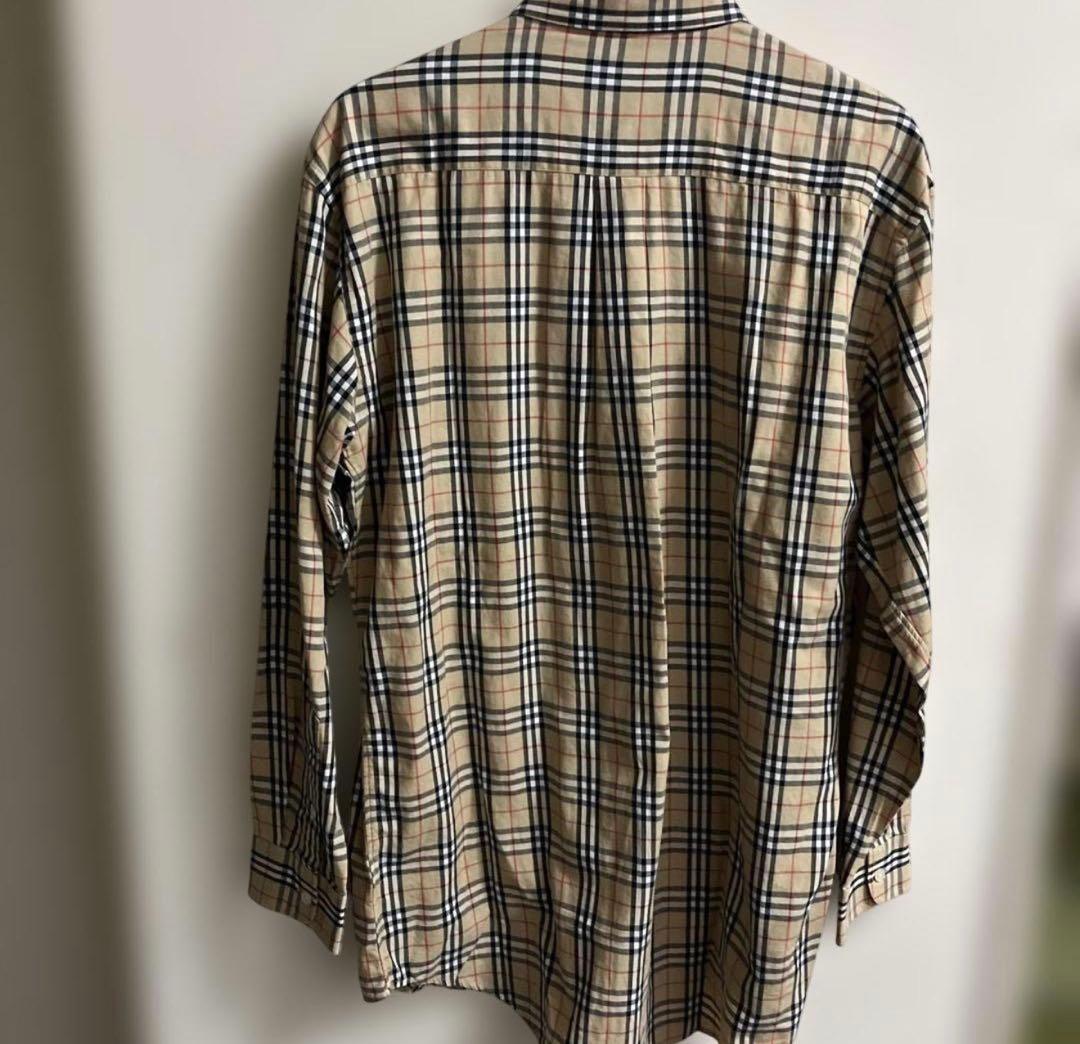 BURBERRY LONDON バーバリーロンドン ノバチェック長袖シャツ L - メルカリ