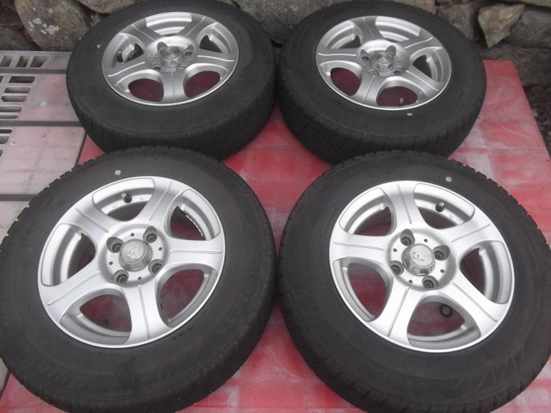 スタッドレス＆アルミホイール 13インチ×5J 155/80R13 4本セット second-divine_hote07yu009