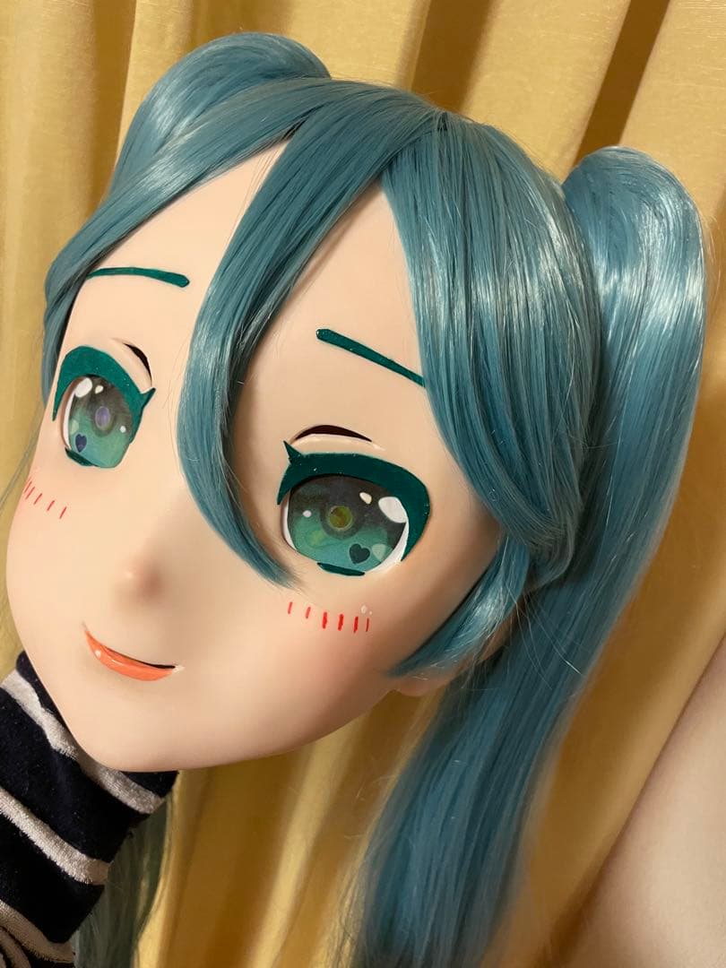 カスタム着ぐるみ面「初◯◯ク」風 - メルカリ