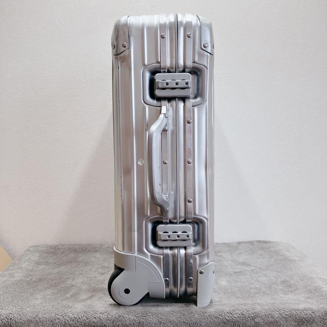 RIMOWA リモワ トパーズ キャリー 2輪 機内 青ロゴ - メルカリ