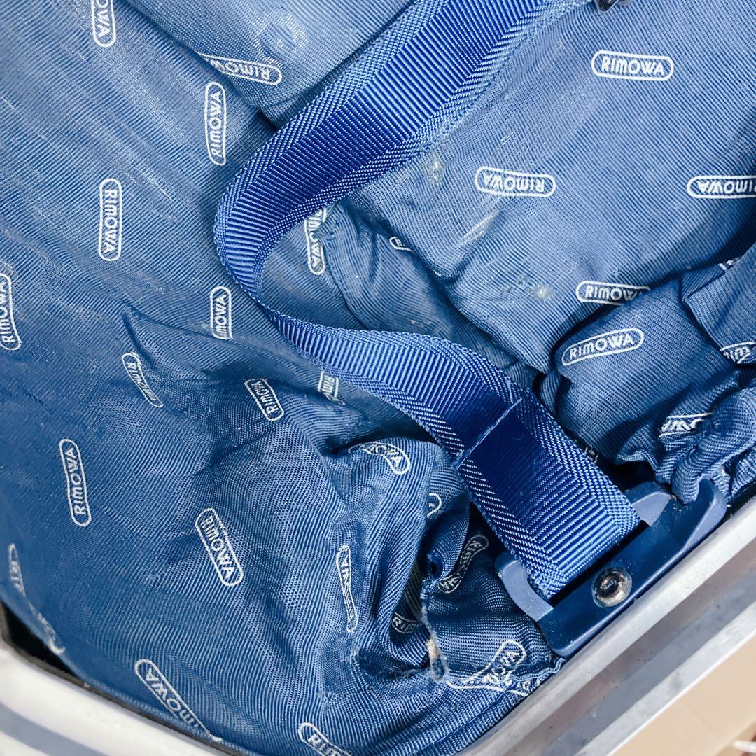 RIMOWA リモワ トパーズ キャリー 2輪 機内 青ロゴ - メルカリ