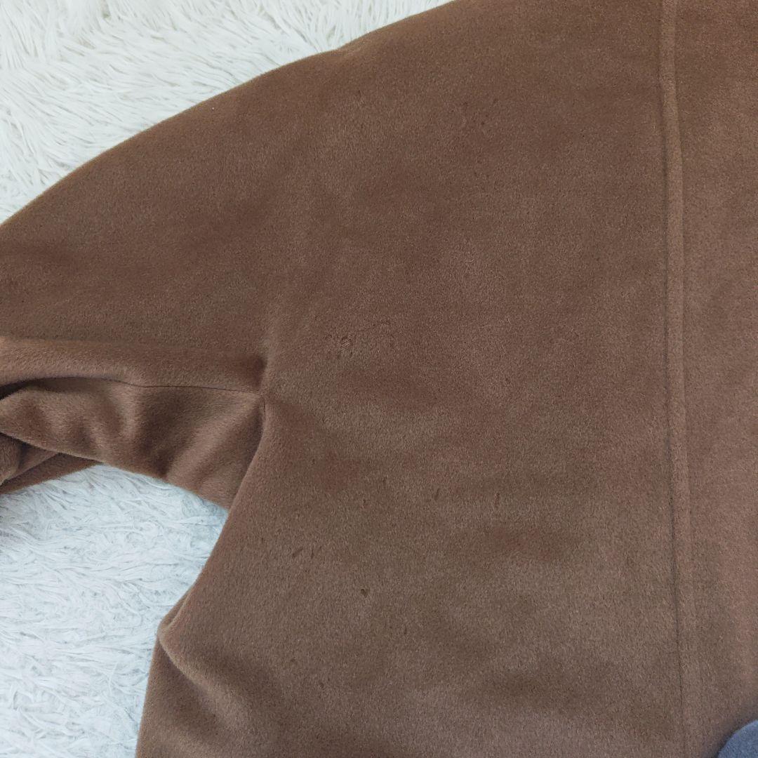 マックスマーラ】銀タグ ダブルチェスターコート 42 ヴァージンウール