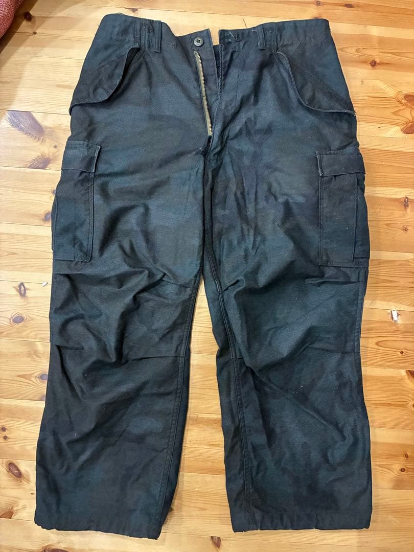 デッドストック 米軍 M-65カーゴパンツ ウッドランド迷彩 BLACK染めMS 楽天市場】実物 新品 デッドストック 米軍 M-65フィールドカーゴパンツ