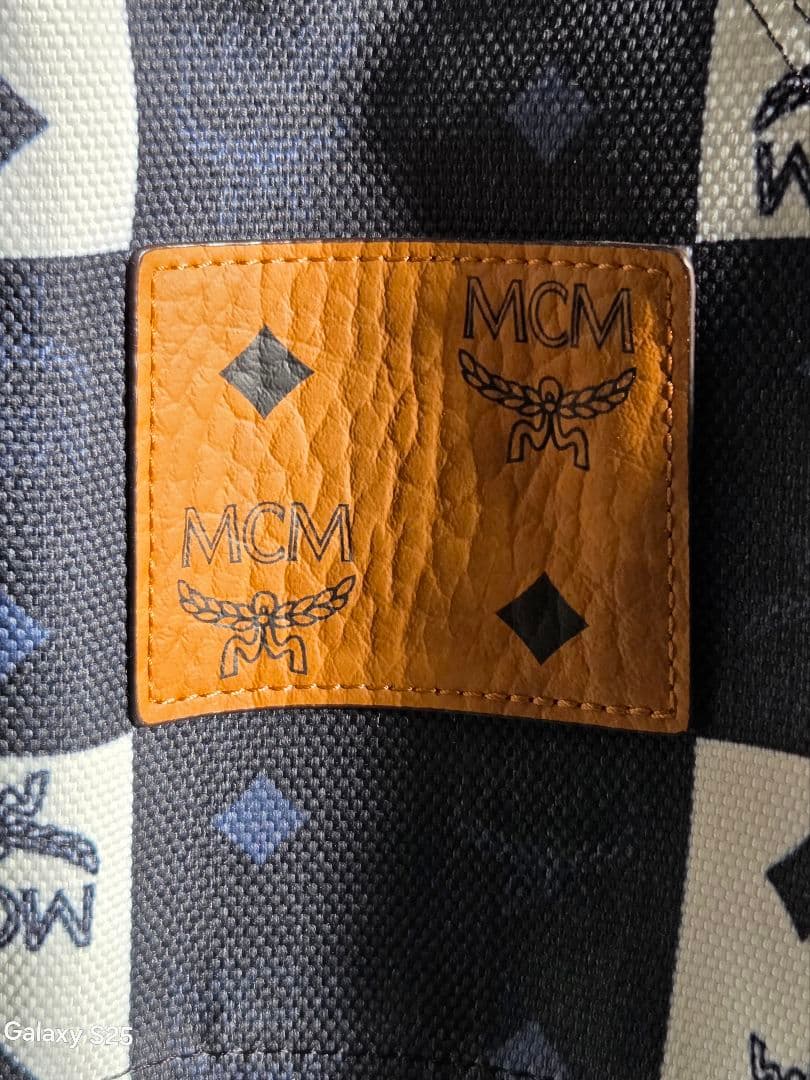 MCM アウトドアチェア チェック柄