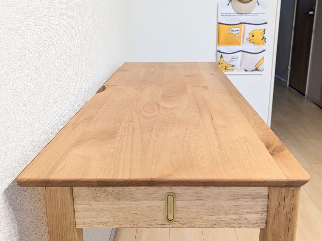 アルダー無垢】ISSEIKI NOKUS デスク 幅120cm