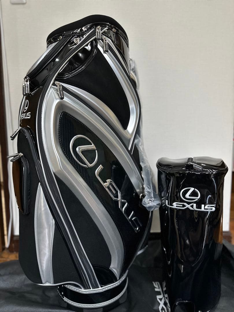 LEXUS PRO Caddy Bag 非売品　ブラック　新品 LEXUS PRO Caddy Bag 非売品プロモデル ブラック 新品