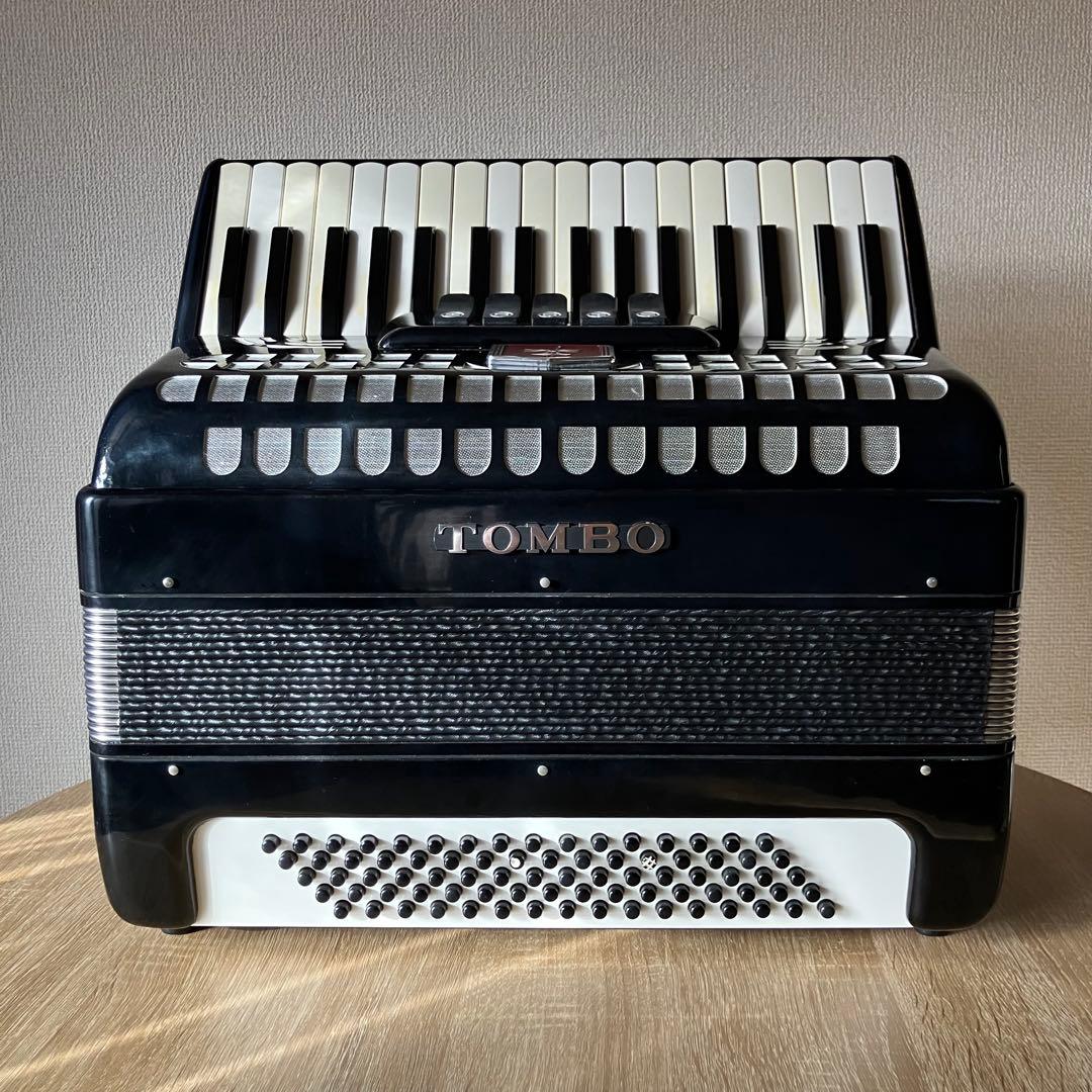 TOMBO No.65 アコーディオン 鍵盤楽器 80ベース 34鍵盤