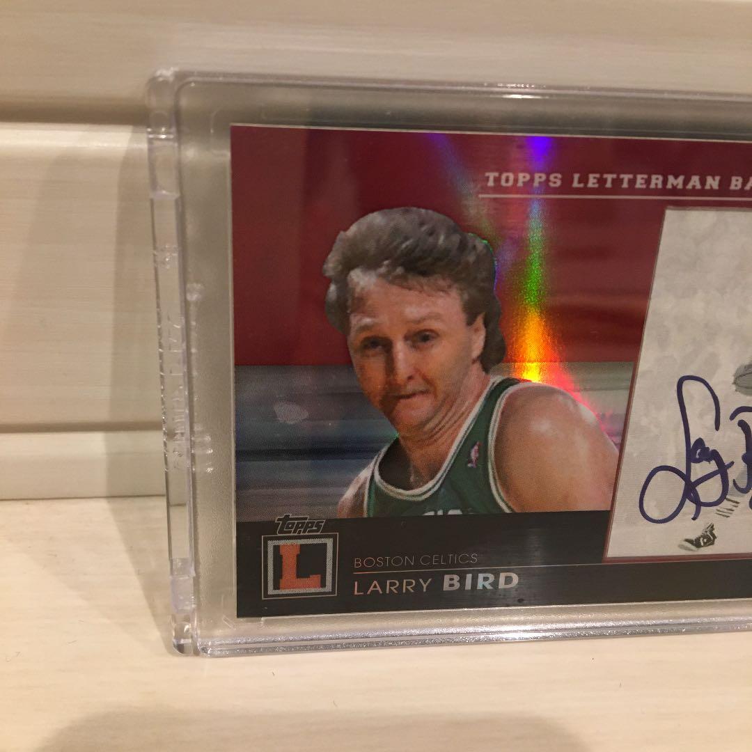 NBAカード 3シリ ラリーバード LARRY BIRD 直書きサインカード BIRD
