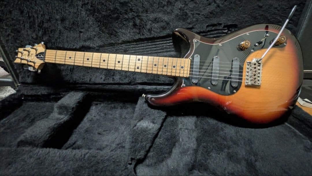 PRS DC3 レア 専用ハードケース付き ギターの移動や収納面でも安心】 PRS / Hardshell Case for Silver Sky