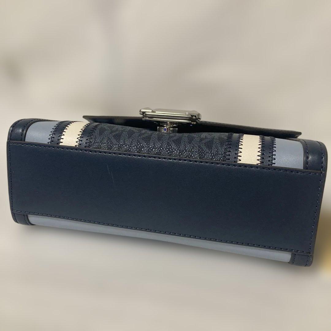 未使用】マイケルコースショルダーバッグ☆WHITNEY カラーブロック.極