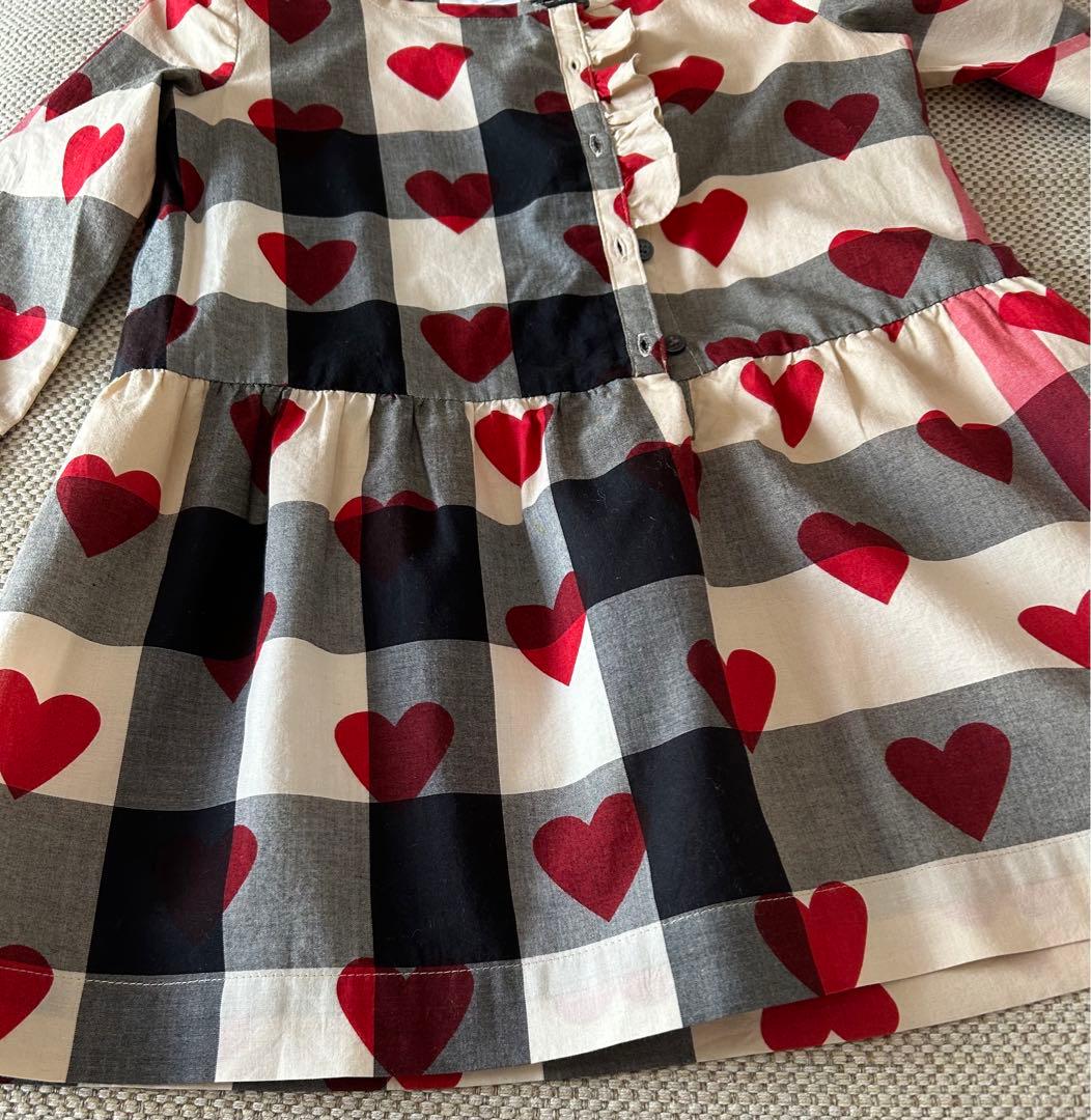 BURBERRY デニム 星柄 ワンピース 3Y（98cm）