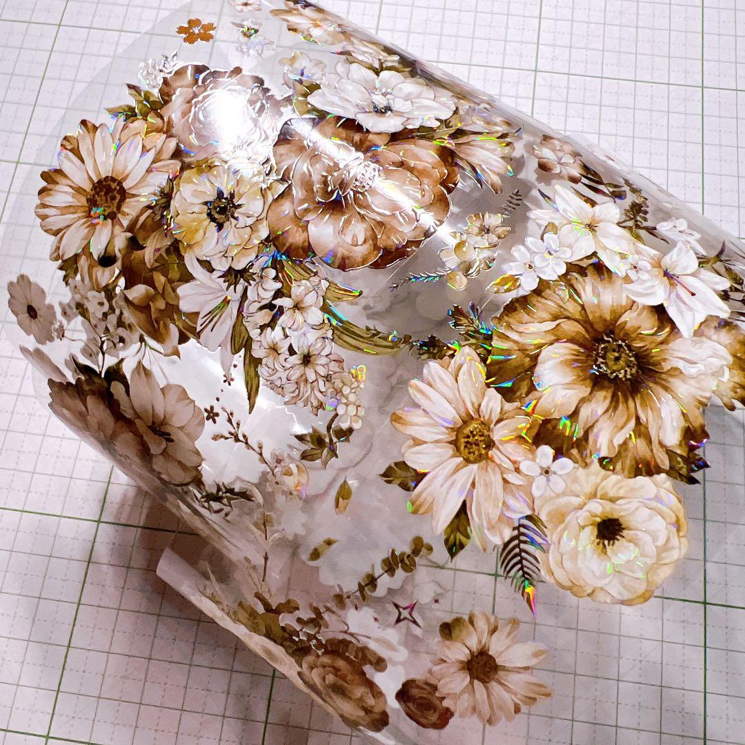 M123】 海外マステ(PETテープ) 1ループ約100cm おすそ分け - メルカリ