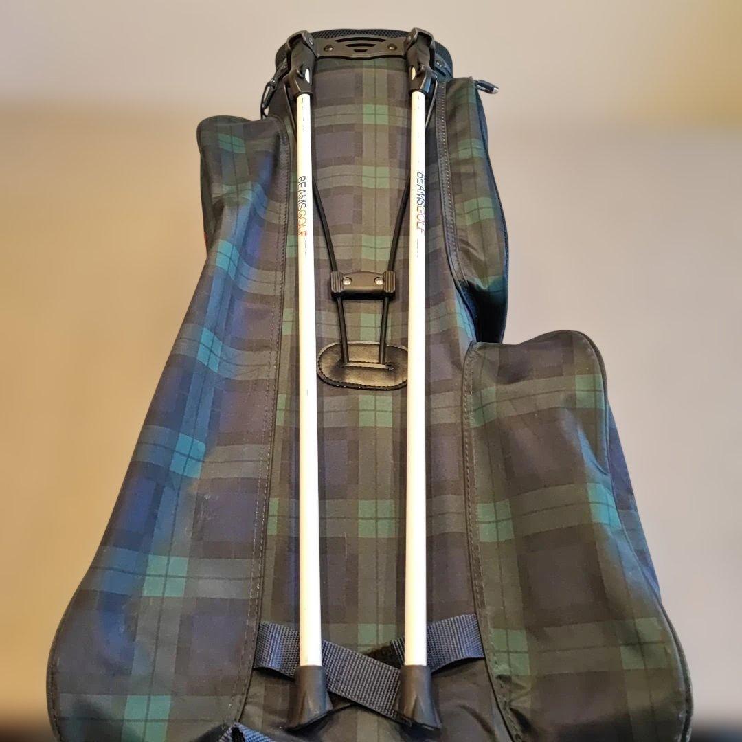 BEAMS GOLF キャディバッグ チェック - ゴルフバッグ・キャディバッグ