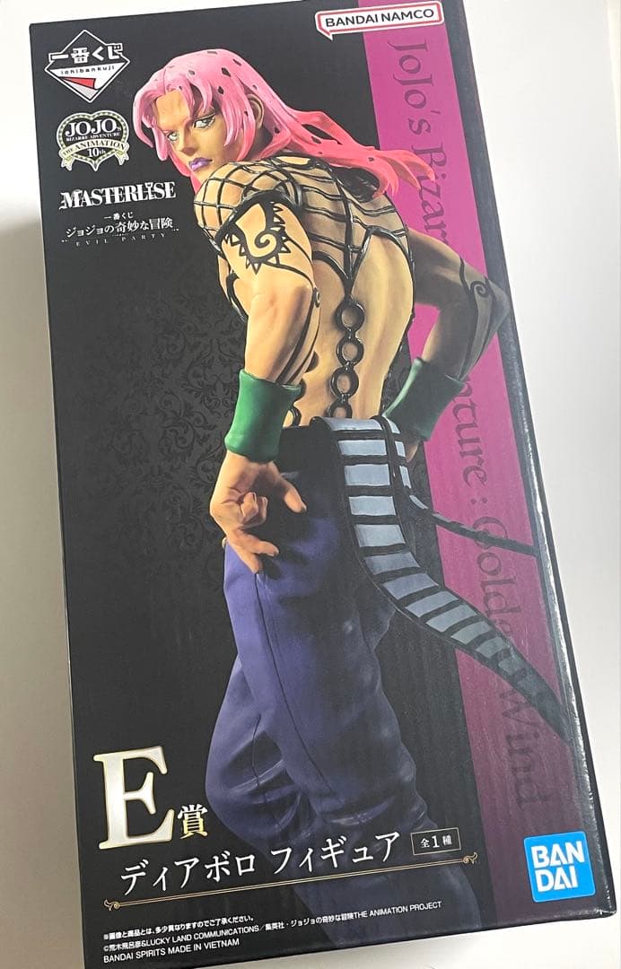 新品・未開封 ジョジョ一番くじ EVIL PARTY ディアボロ フィギュア 一番くじ「ジョジョの奇妙な冒険 EVIL PARTY」2024年2月3日に再販売