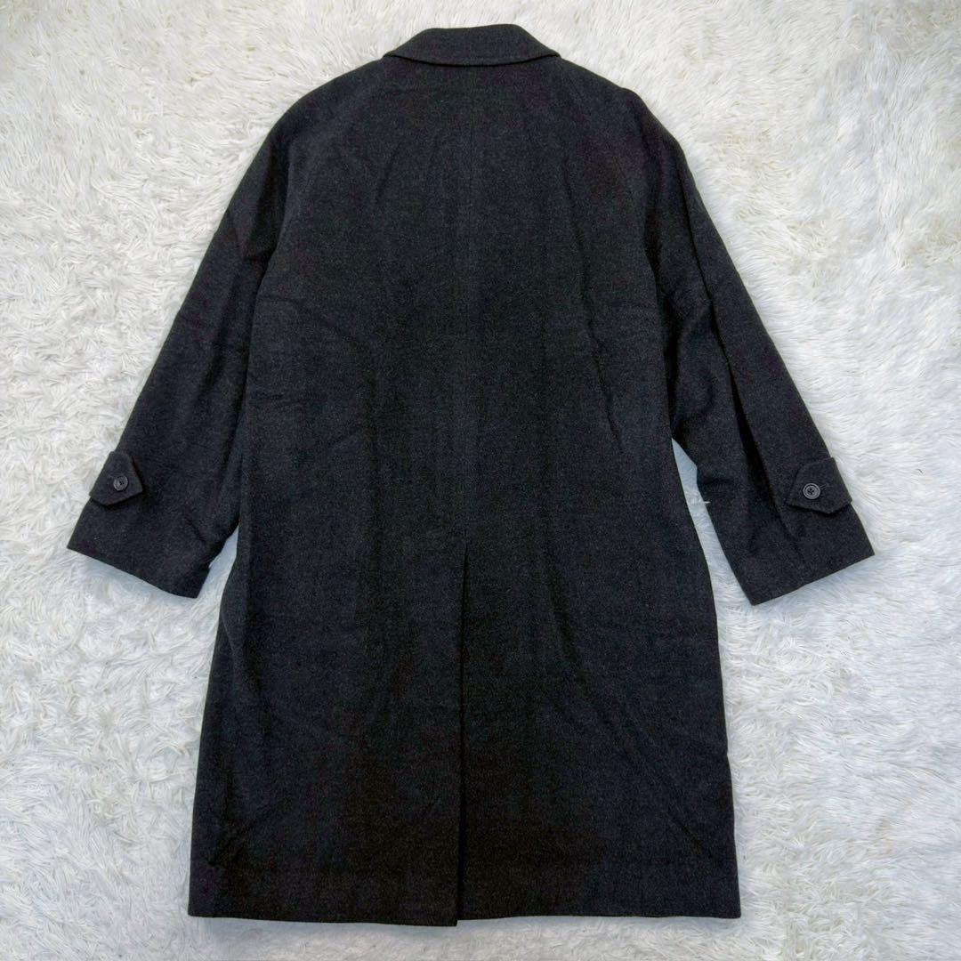 未使用級✨ ブルックスブラザーズ カシミヤ混 ステンカラーコート 40 L