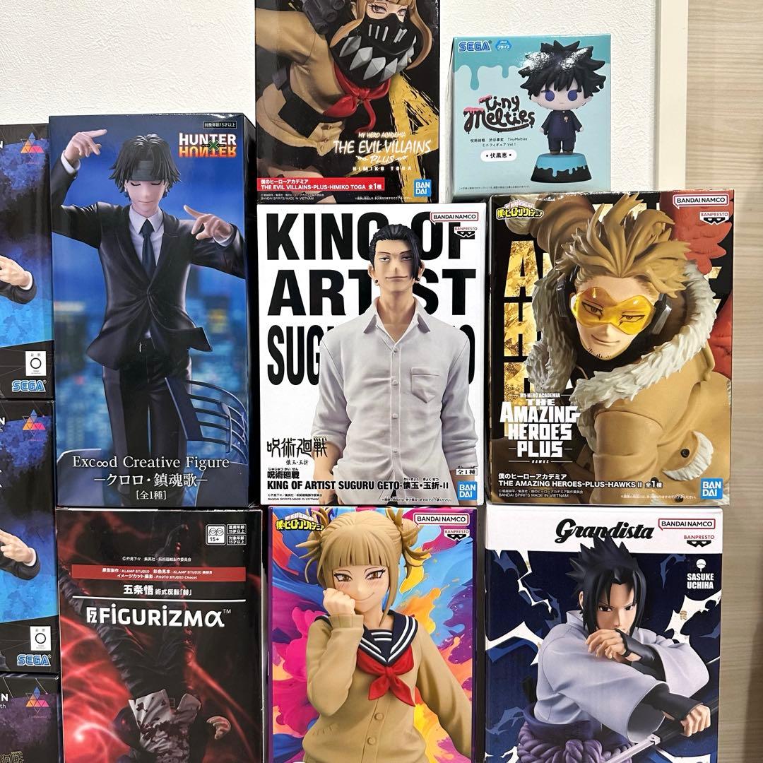 フィギュア まとめ売り 呪術廻戦 NARUTO 五条悟 カカシ サスケ